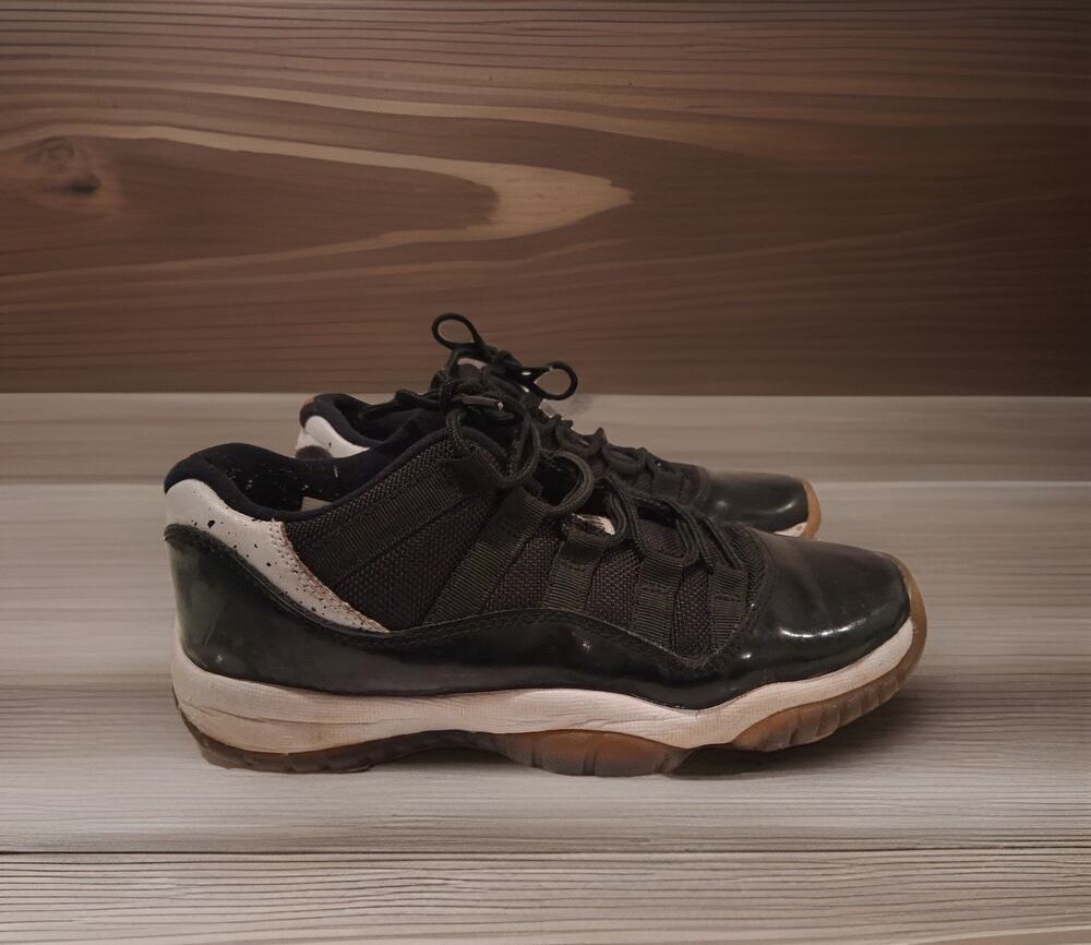 Jordan 11 Retro 2014 Low Infrared 23 Basketball Shoes Mens Size 5YUS Black